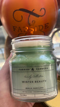 Load image into Gallery viewer, Winter Beauty 9 oz Soy Wax Blend Candle