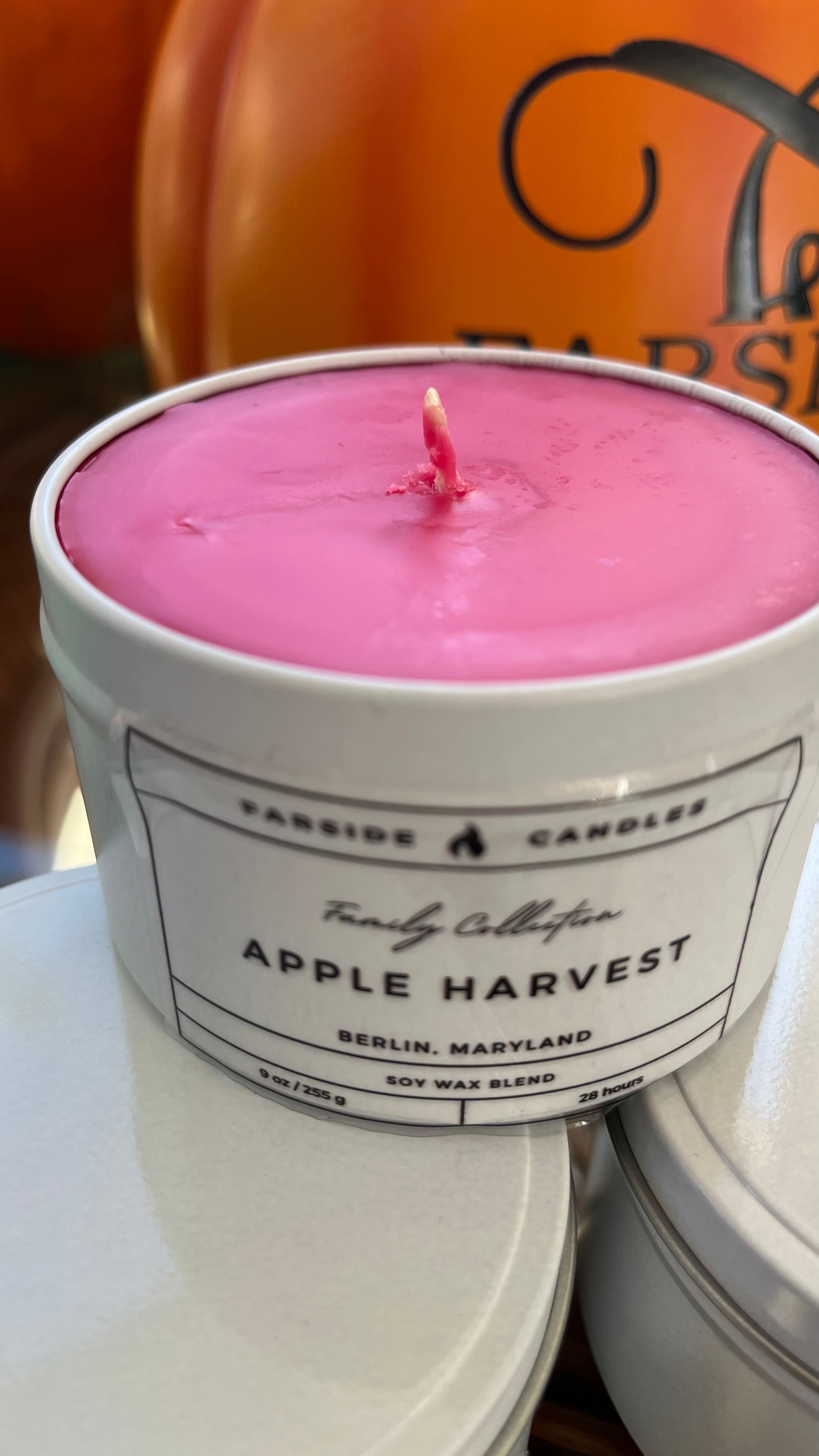 Apple Harvest  9 oz SOY Blend W TIN