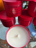 Load image into Gallery viewer, Apple Harvest  9 oz SOY Blend Candle RD TIN
