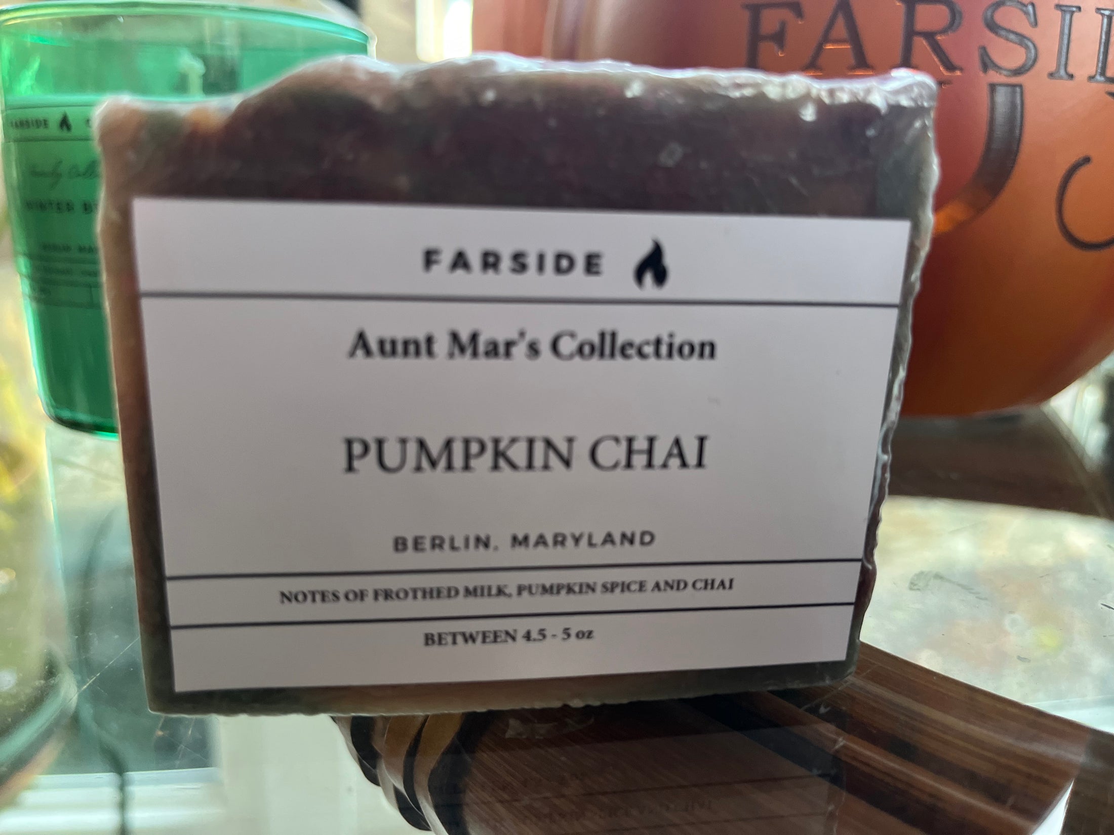 Pumpkin Chai soap