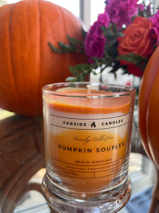 Pumpkin Soufflee 12.5oz Soy Blend Candle