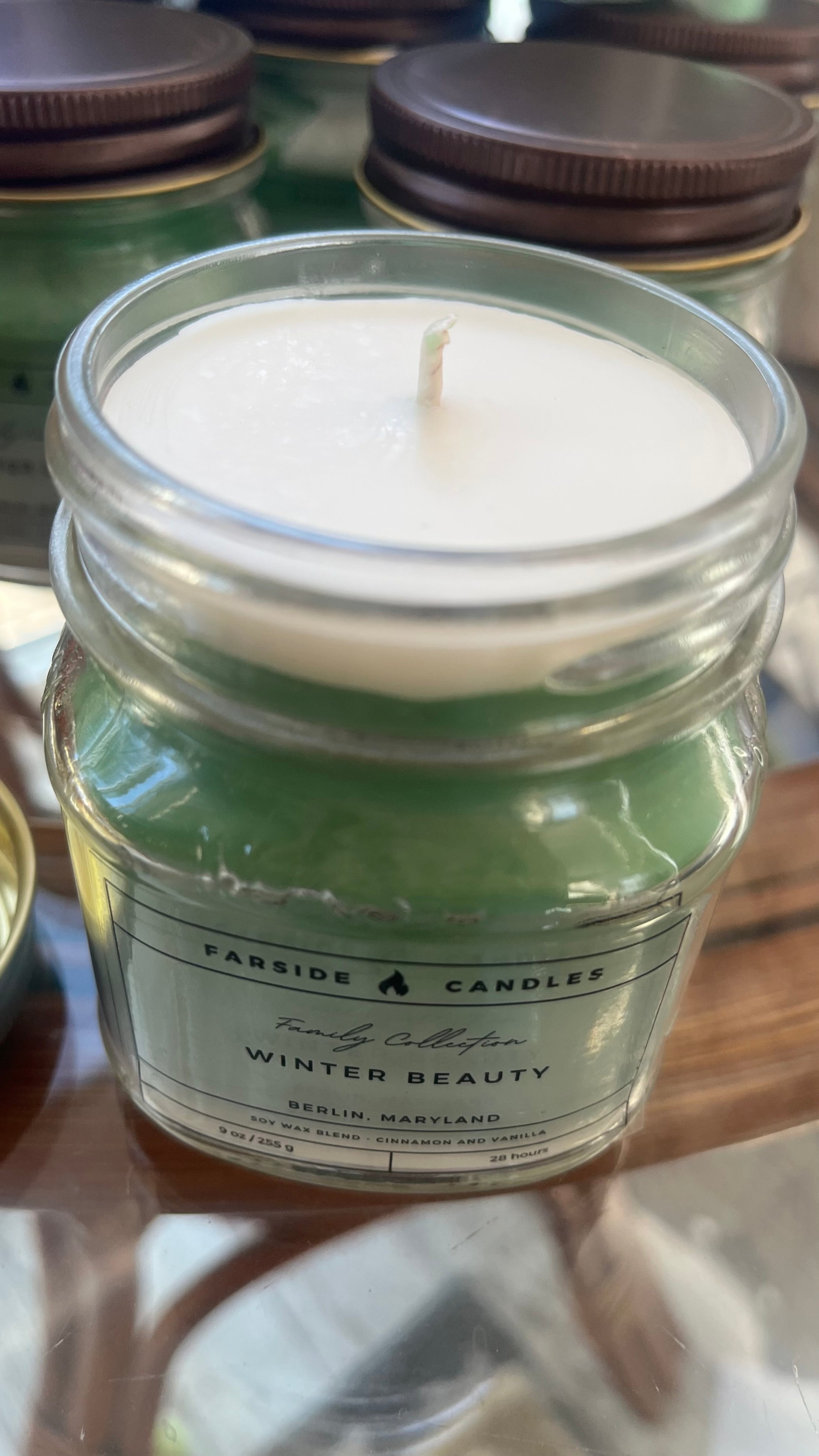 Winter Beauty 9 oz Soy Wax Blend Candle