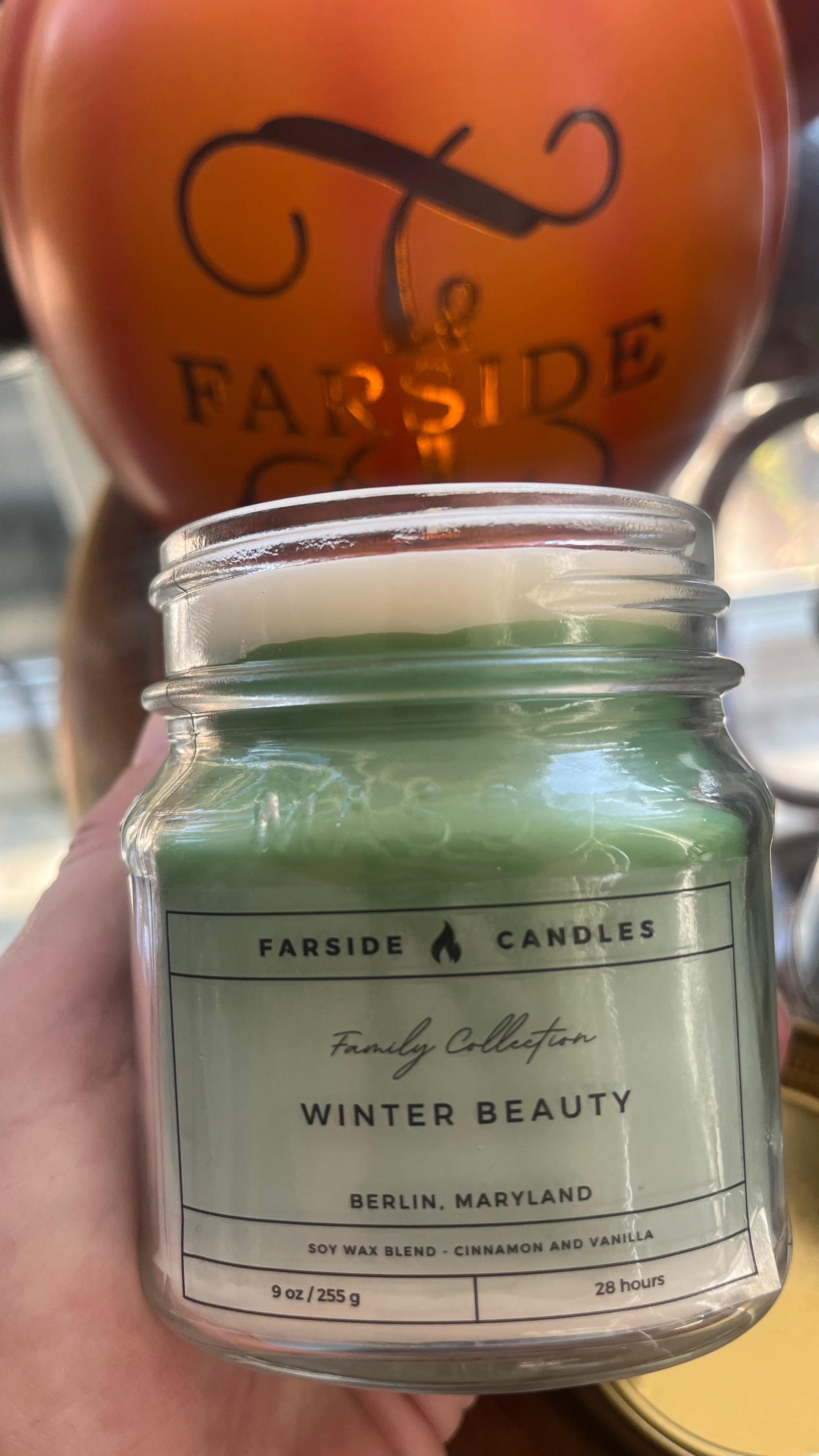 Winter Beauty 9 oz Soy Wax Blend Candle