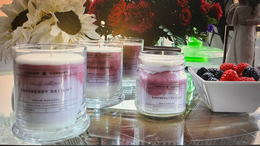 Raspberry Delight 14.5oz Soy Candle
