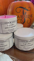 Load and play video in Gallery viewer, Apple Harvest  9 oz SOY Blend W TIN
